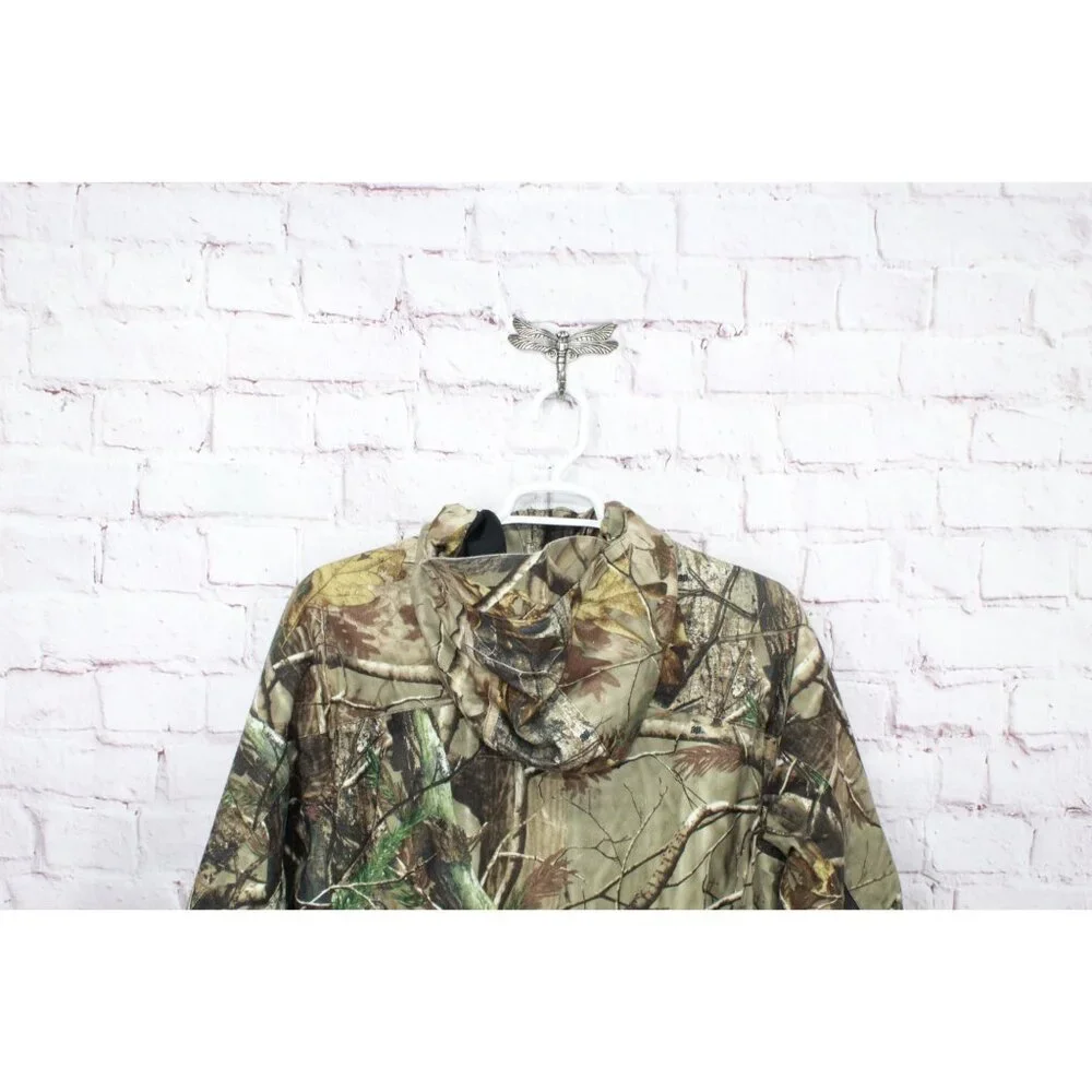 LL Bean Ridge Runner Soft Shell Hunting Jacket Camo Real tree AP Country L - Picture 4 of 11
